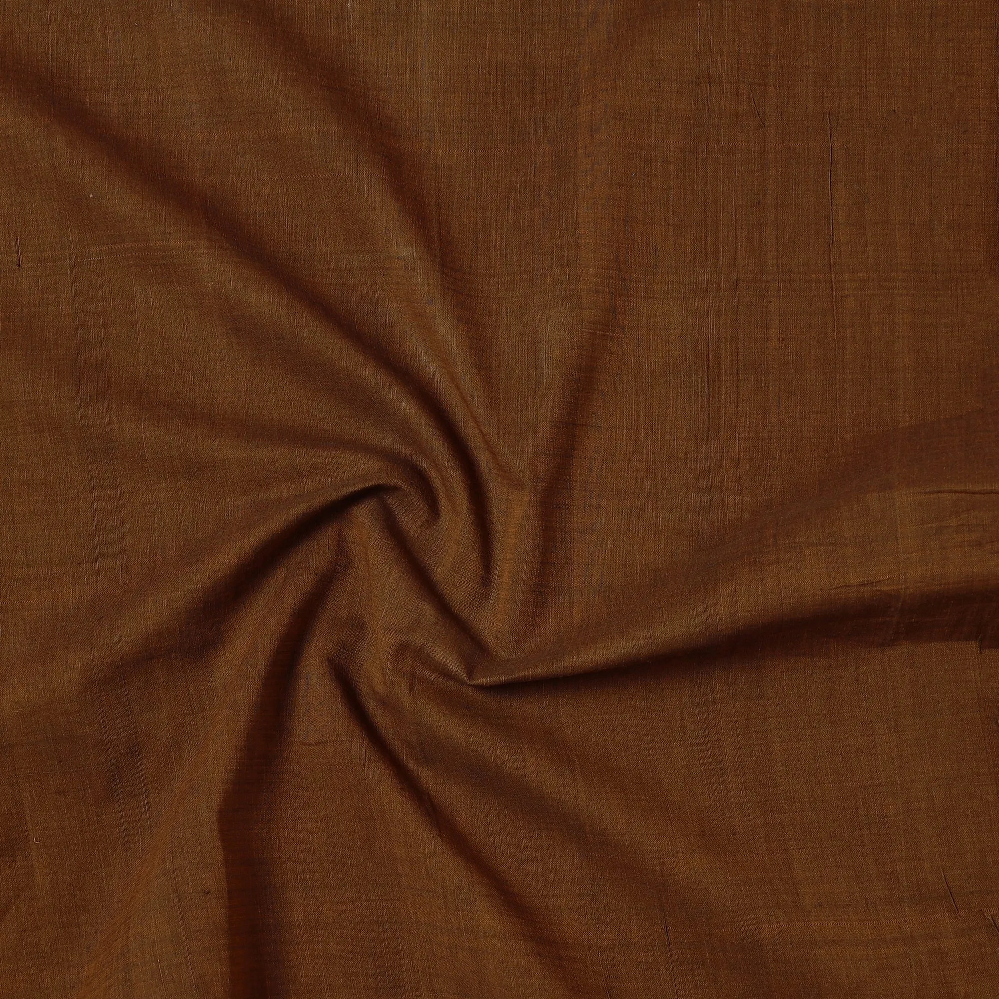 Brown - Mangalagiri Handloom Cotton Precut Fabric 41