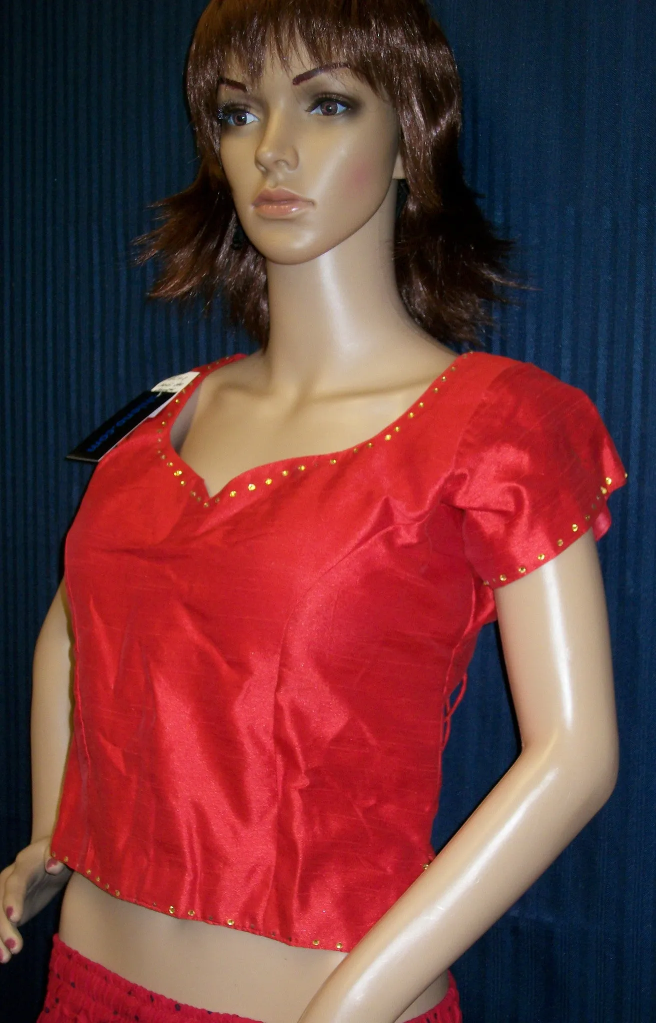 Choli 4023 Tussur Silk Lehenga Choli Blouse Medium Shieno Sarees