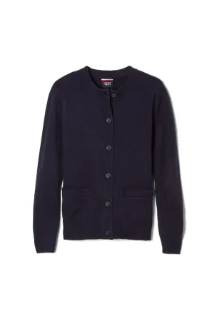 Crew Neck Cardigan