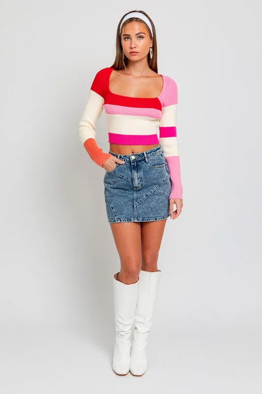 Daisy Knit Top