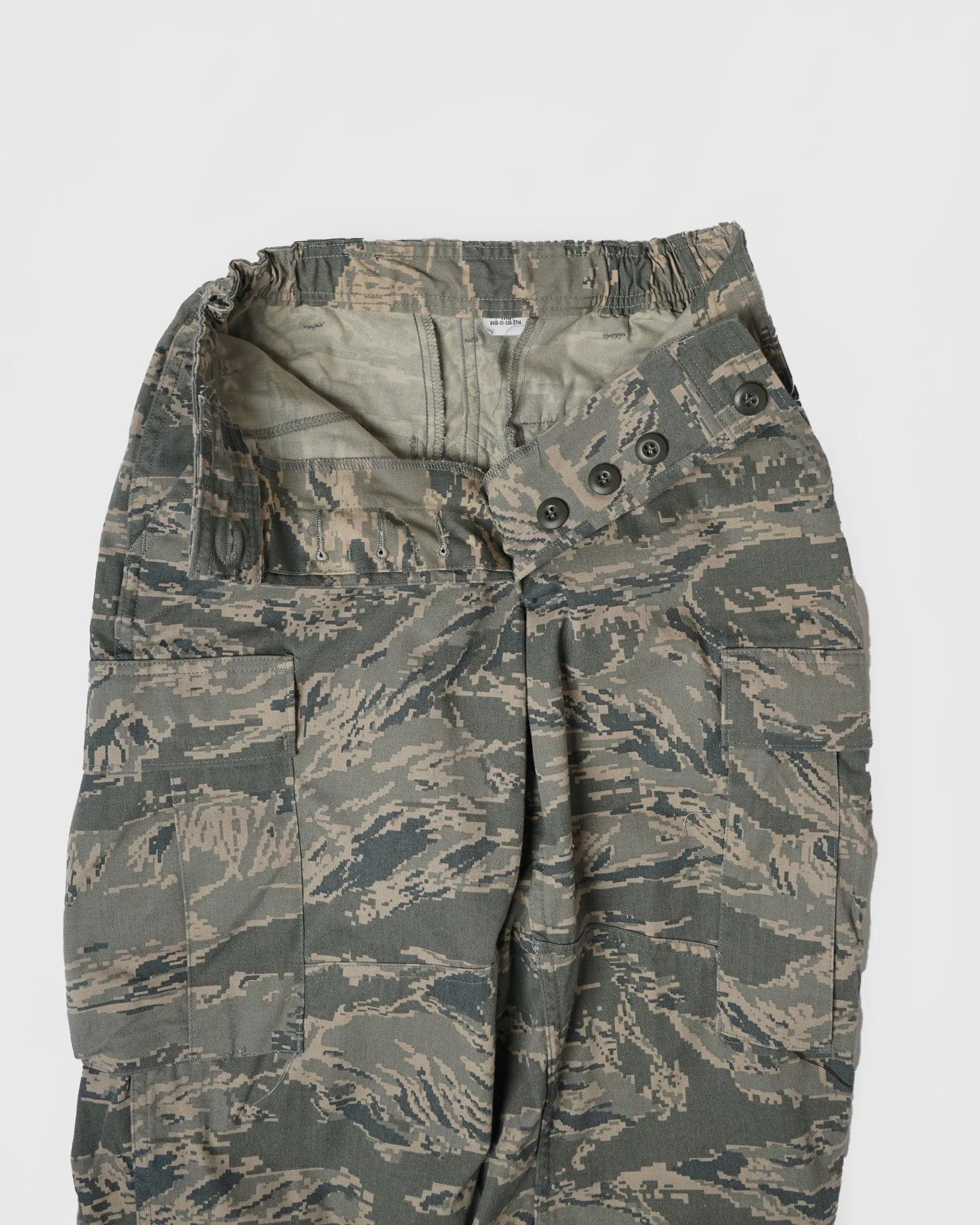 Digital Camo Cargo Pants 6 Pockets
