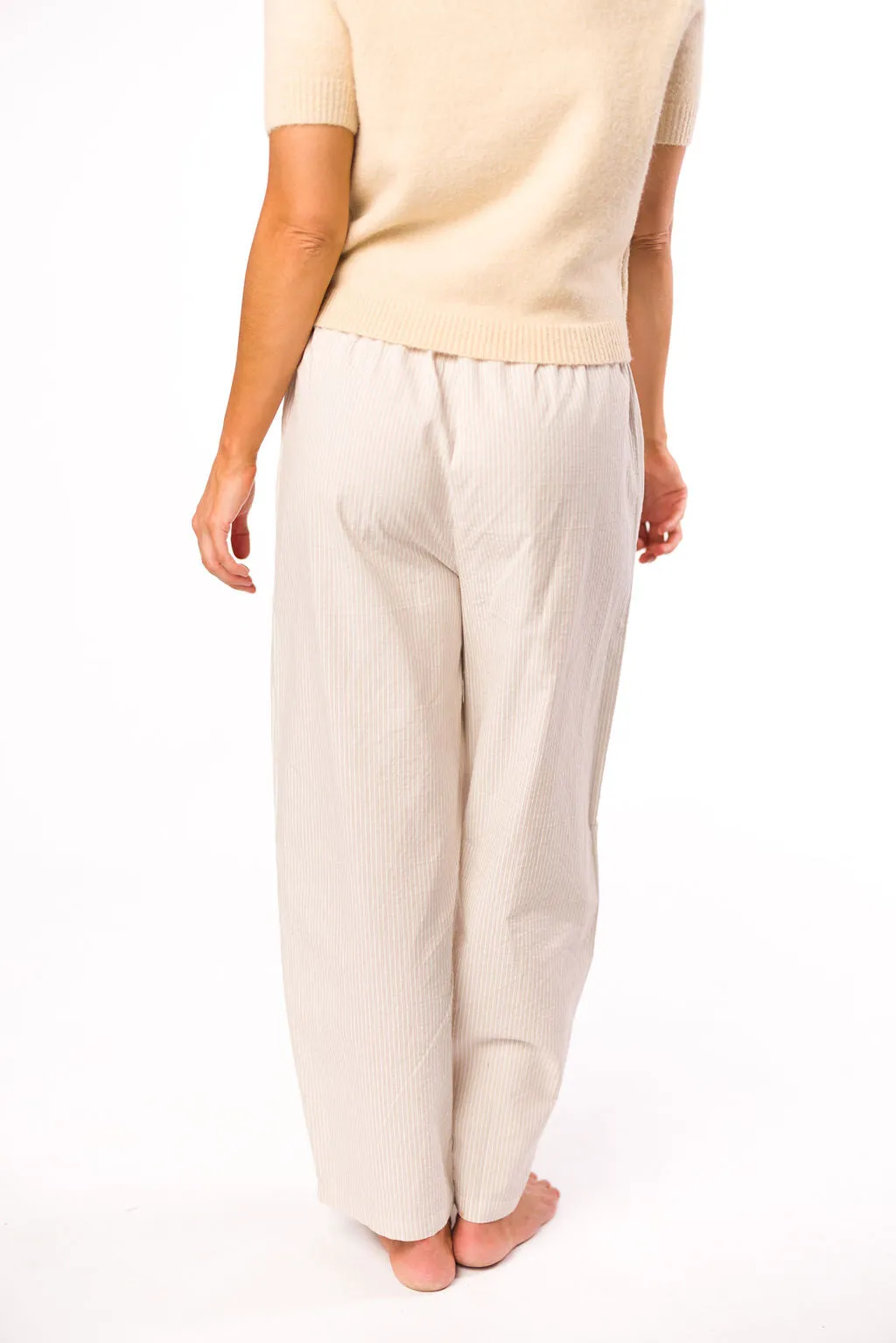 Effie Short Sleeve Button Cardigan in Oatmeal - Nursing Friendly