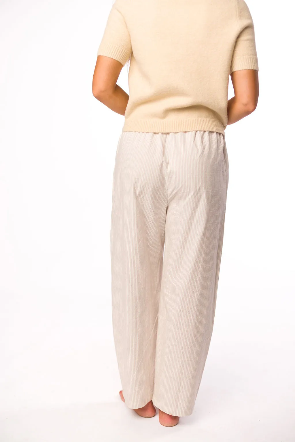 Effie Short Sleeve Button Cardigan in Oatmeal - Nursing Friendly
