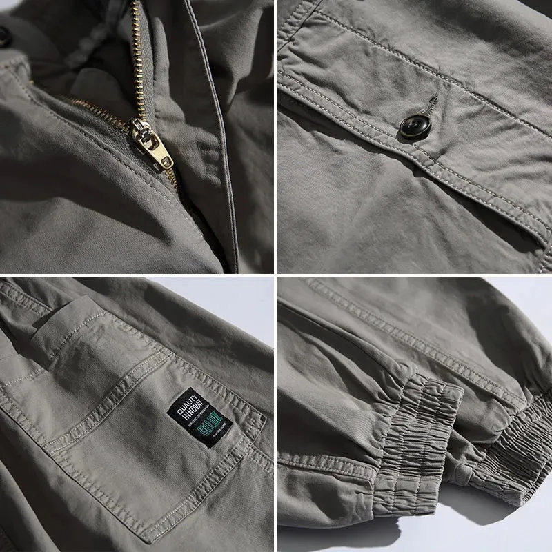 Japanese Streetwear Vintage Cargo Pants - High Quality Casual Joggers