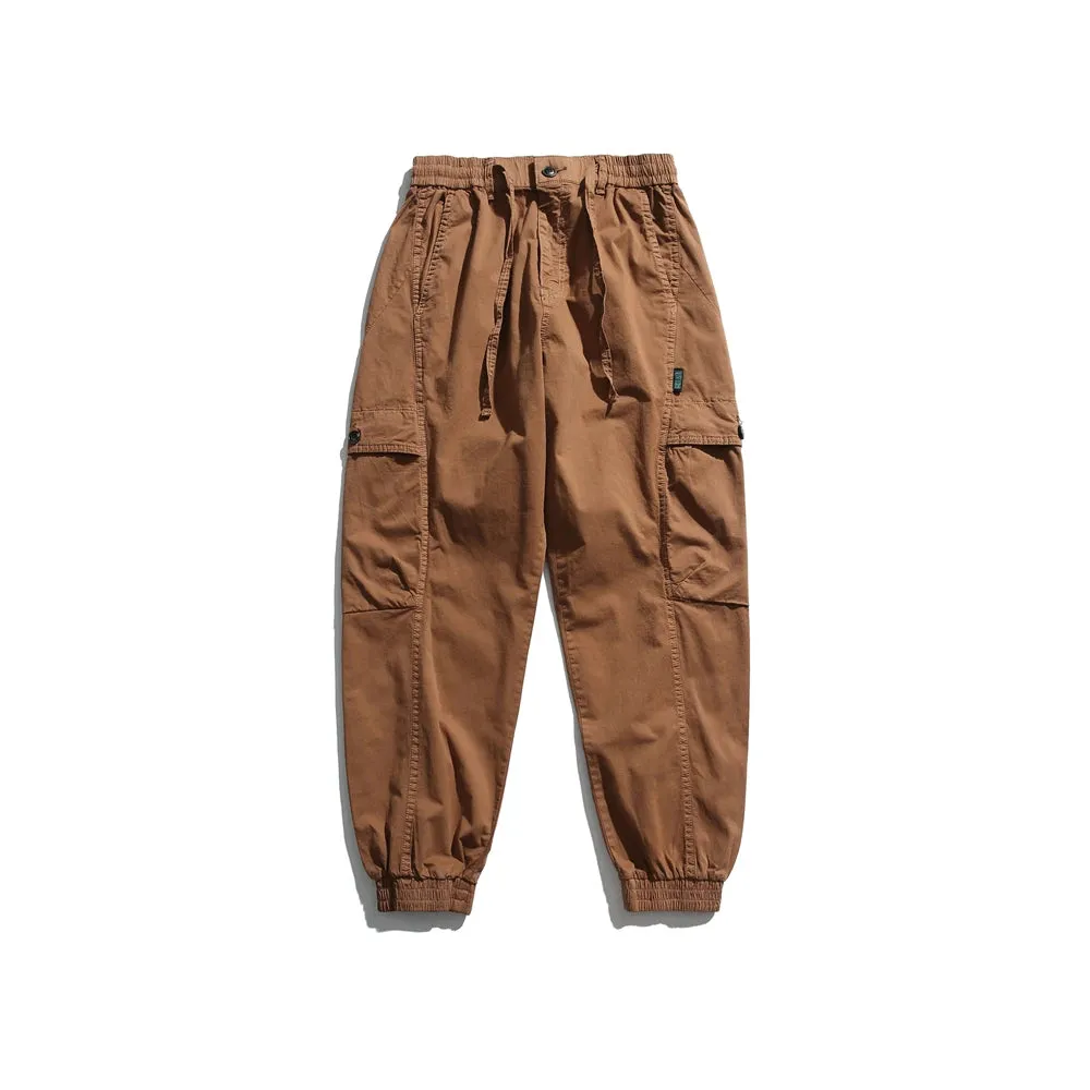 Japanese Streetwear Vintage Cargo Pants - High Quality Casual Joggers