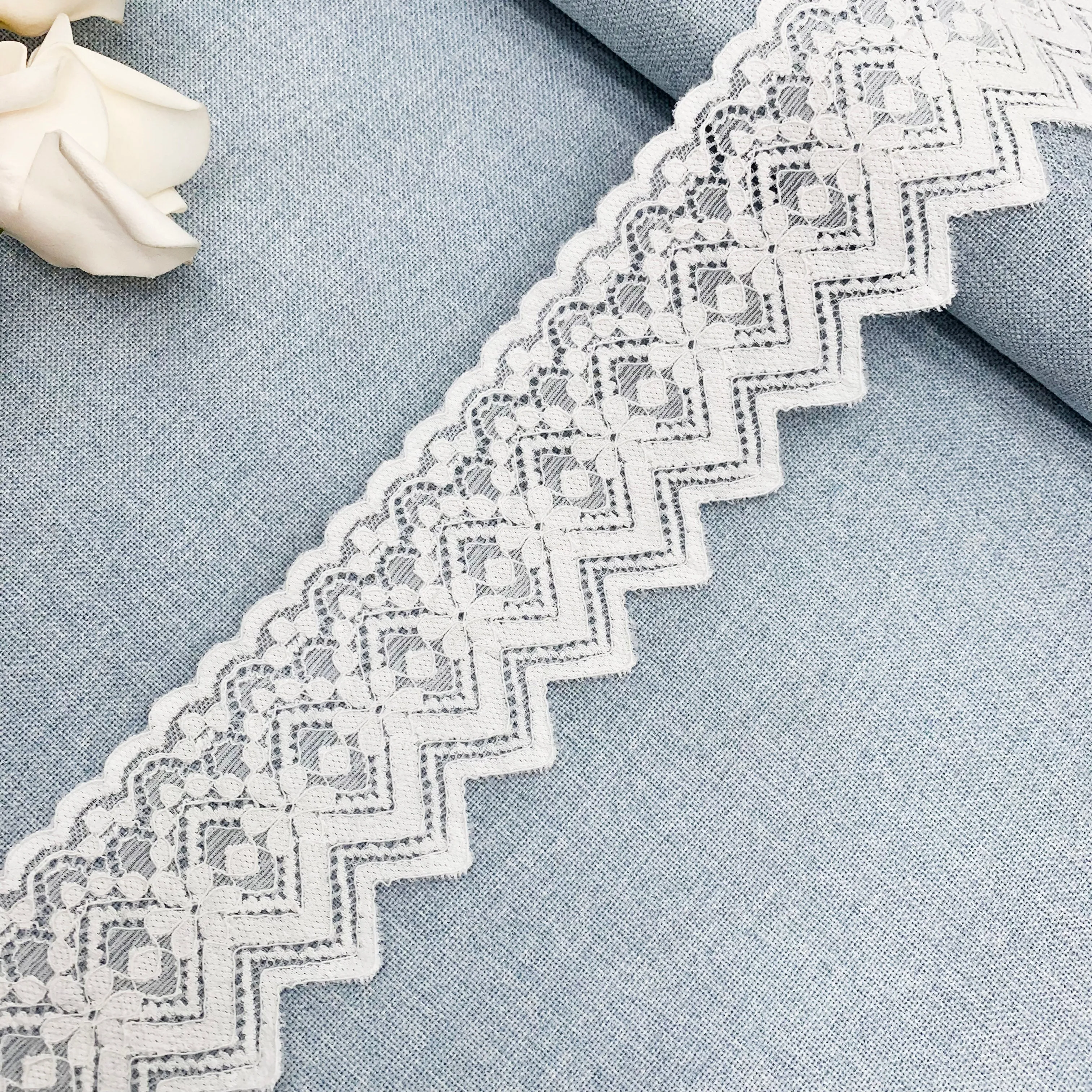 OEKO-TEX BSCI Elastic lace NFT609/NFT610