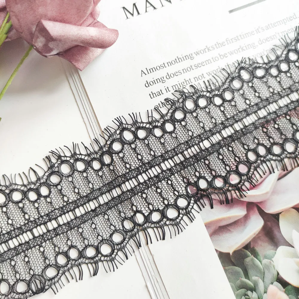 OEKO-TEX BSCI eyelash lace NFA76A056