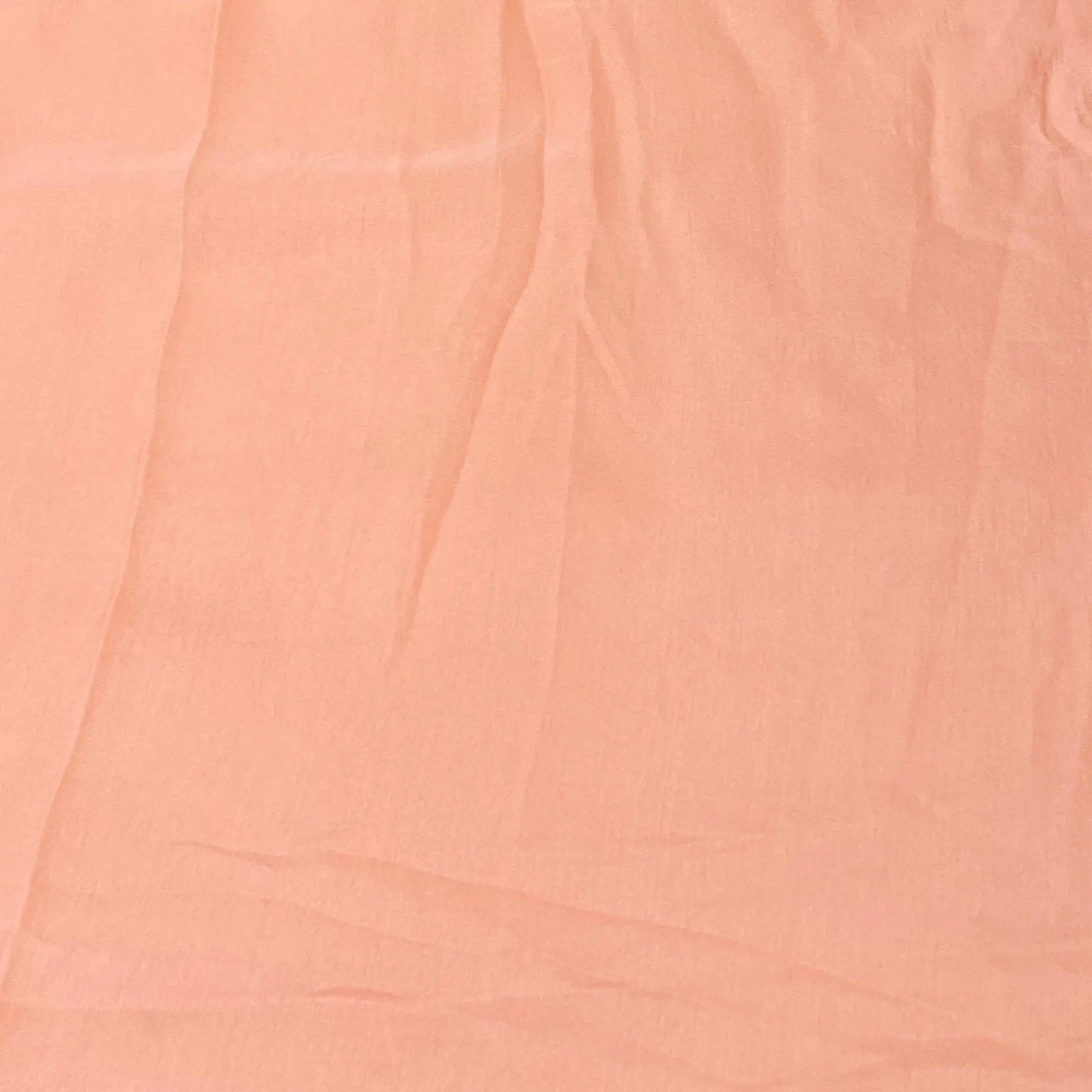 Premium Light Salmon Pink Solid Bemberg Silk Fabric