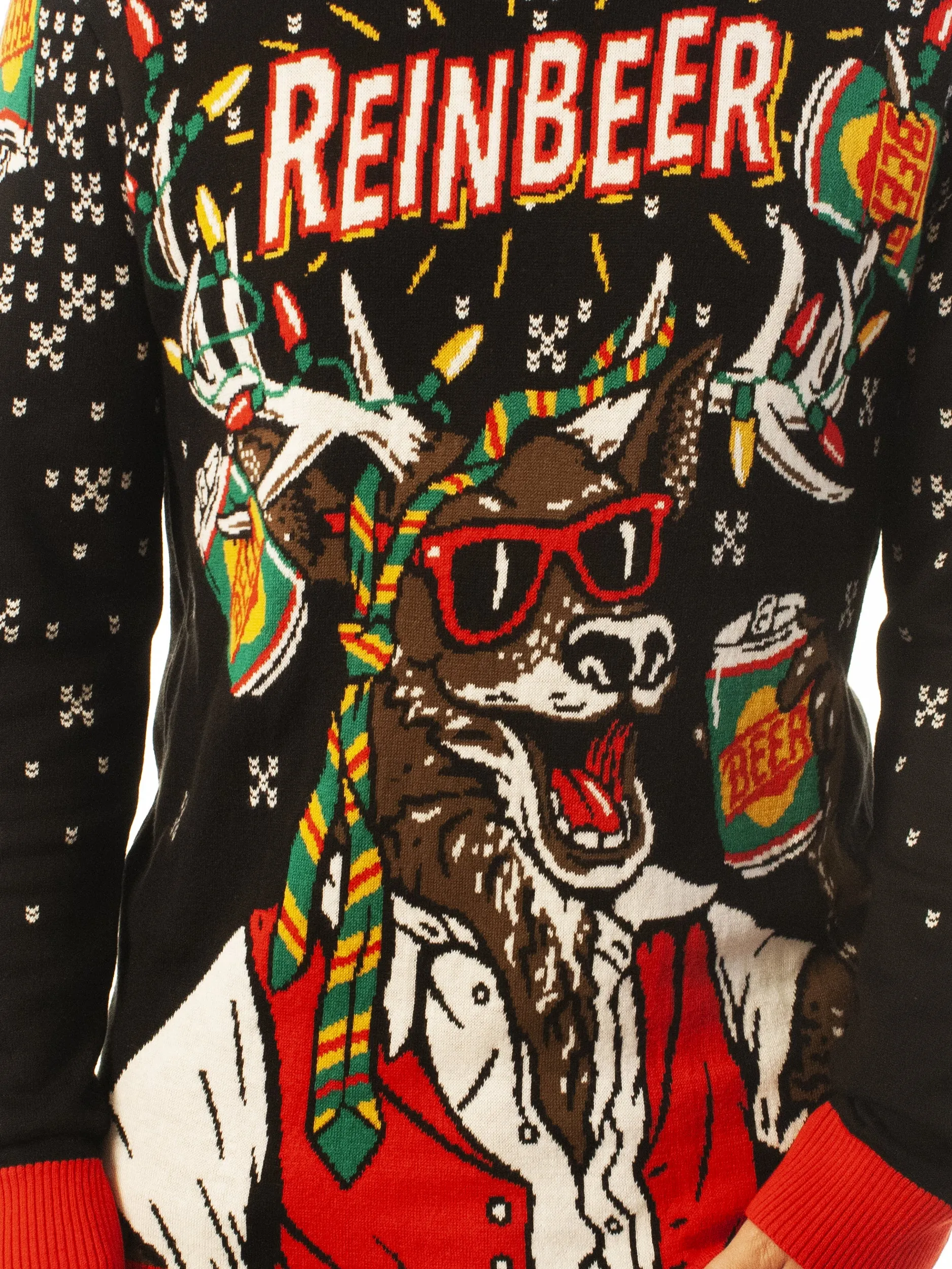 ReinBeer | Ugly Christmas Sweater For Men & Women | Unisex Sizing