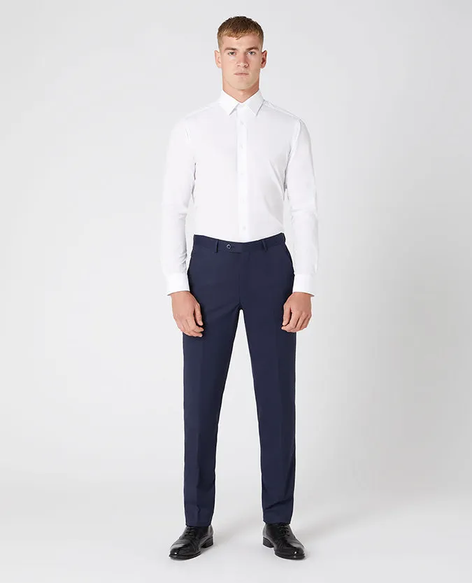 Slim Fit Wool-Blend Stretch Mix and Match Trousers