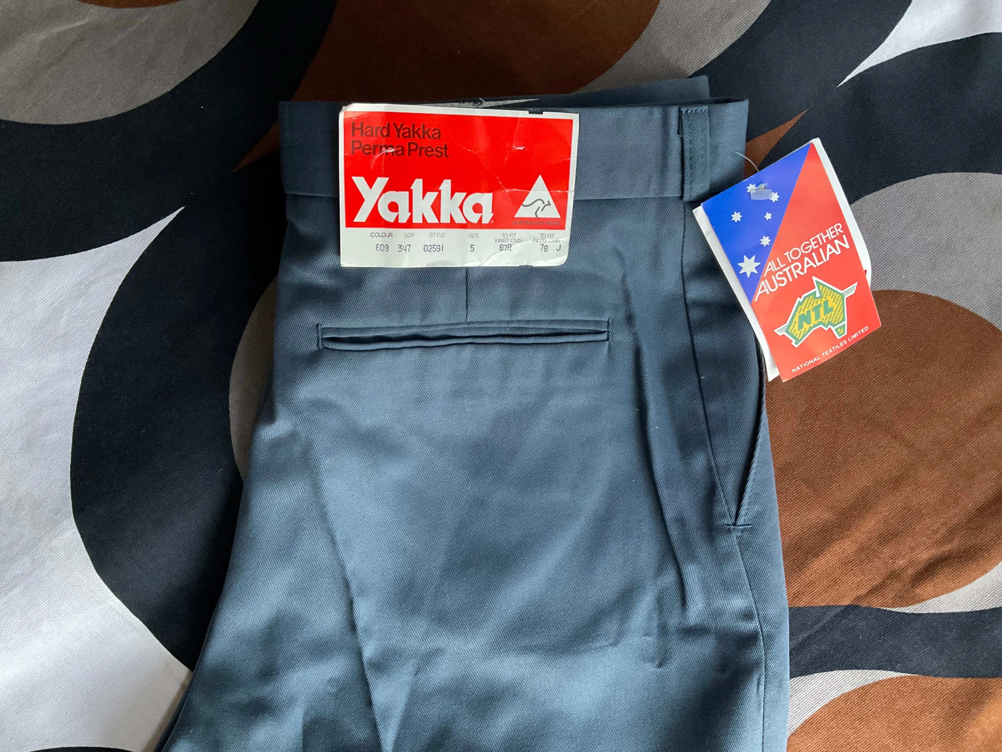 Vintage Yakka workwear trousers, 34”