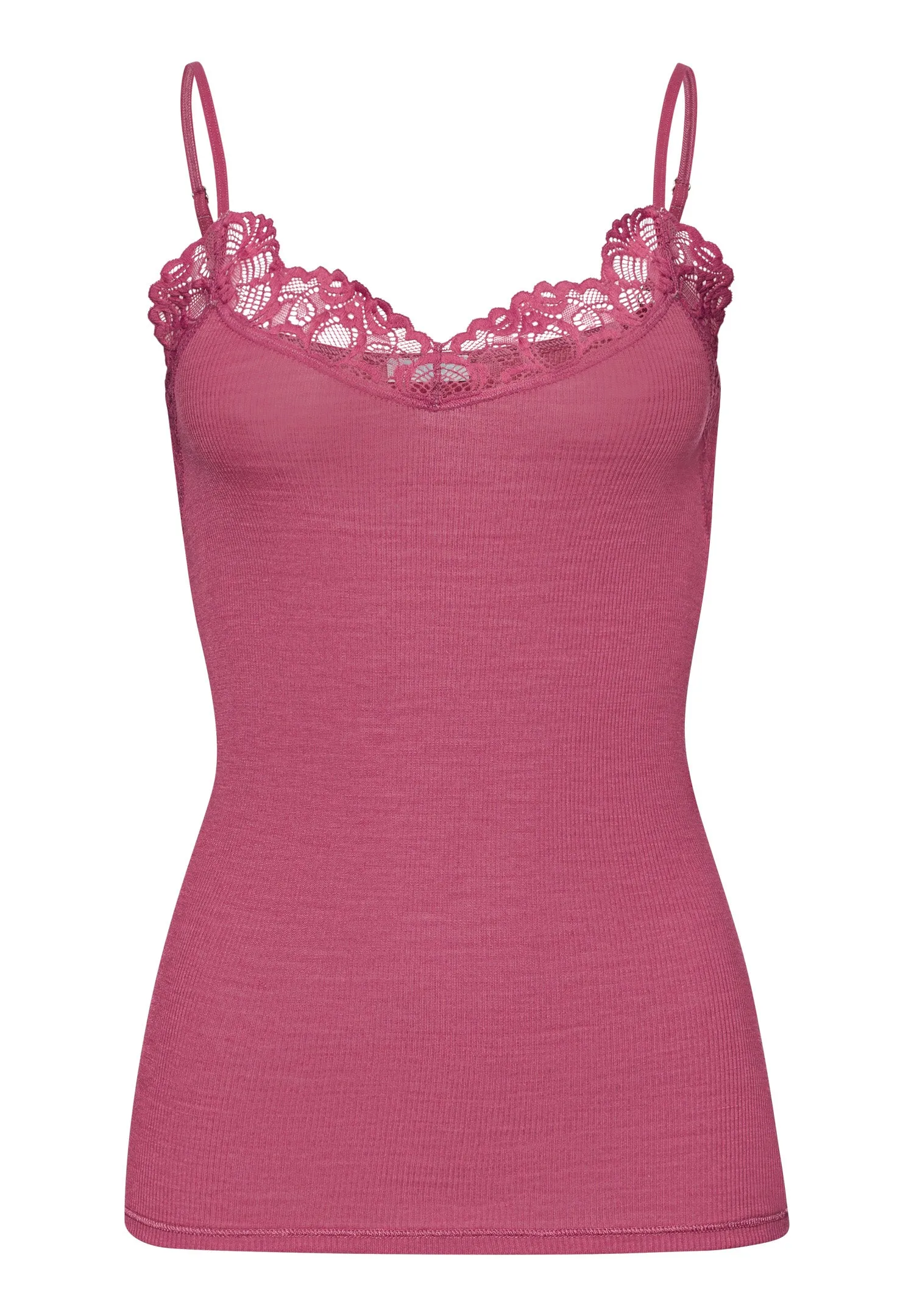 Woolen Lace-Spaghetti Top